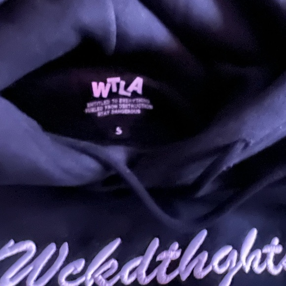 Wckdthghts kluxbusters OTR hoodie (Black) - Picture 3 of 3